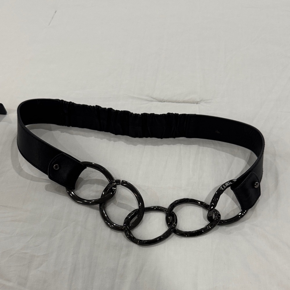 Black Chain Link Belt